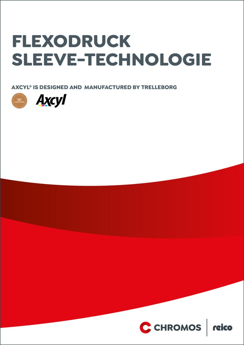 AXCYL Sleeve Technologie 8 AXCYL Sleeve Technologie Flexodruck