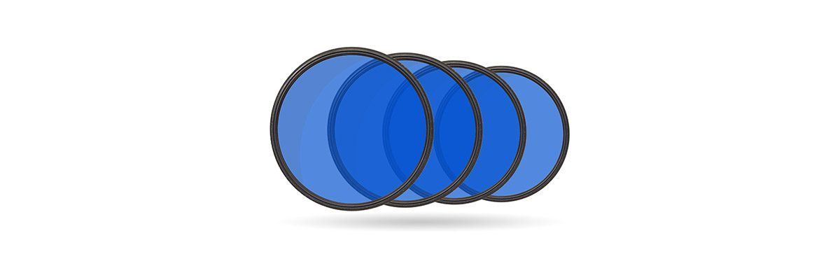 eviXscan blue filter