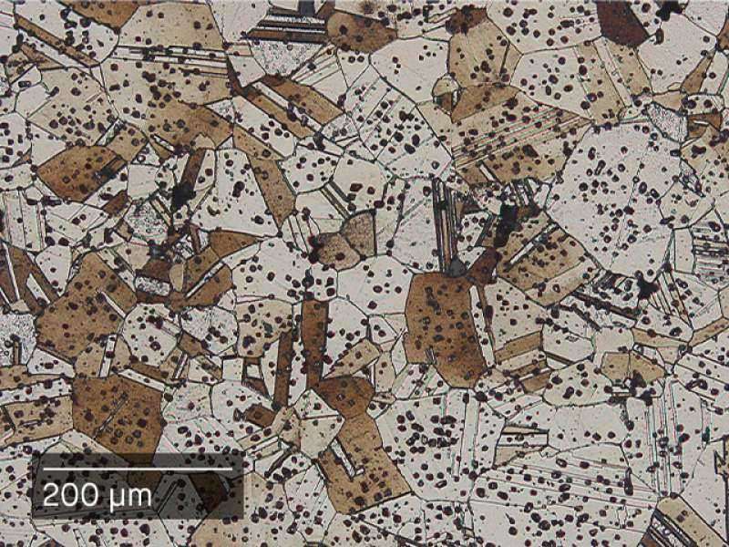 metal under the microscope