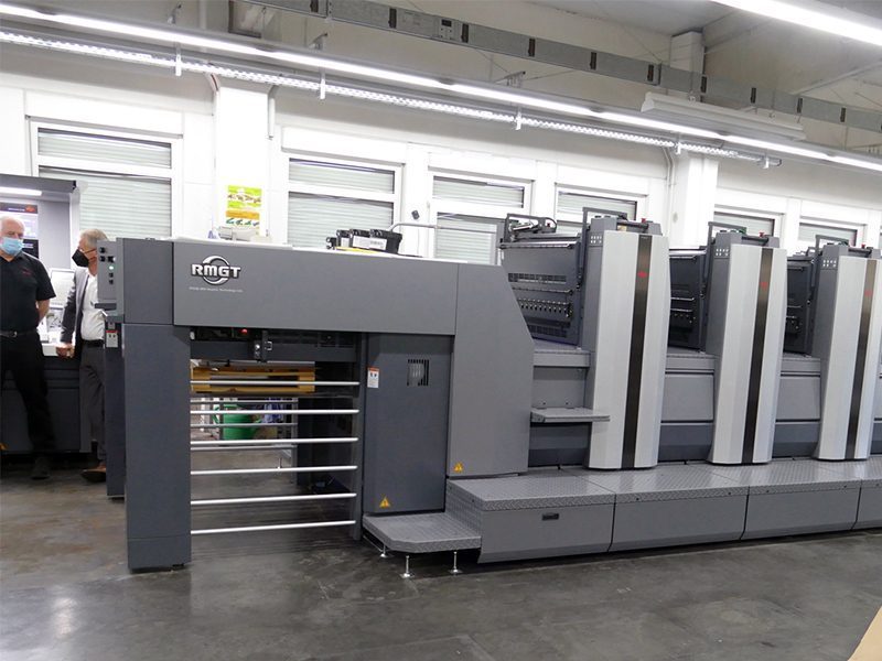 Première européenne pour le RMGT 970 Printing
