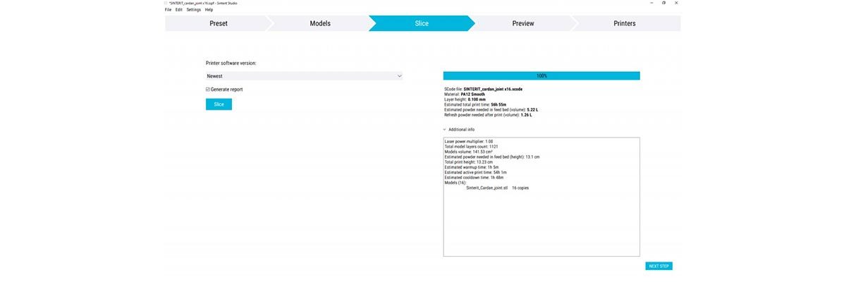 Sinterit Logiciel Studio