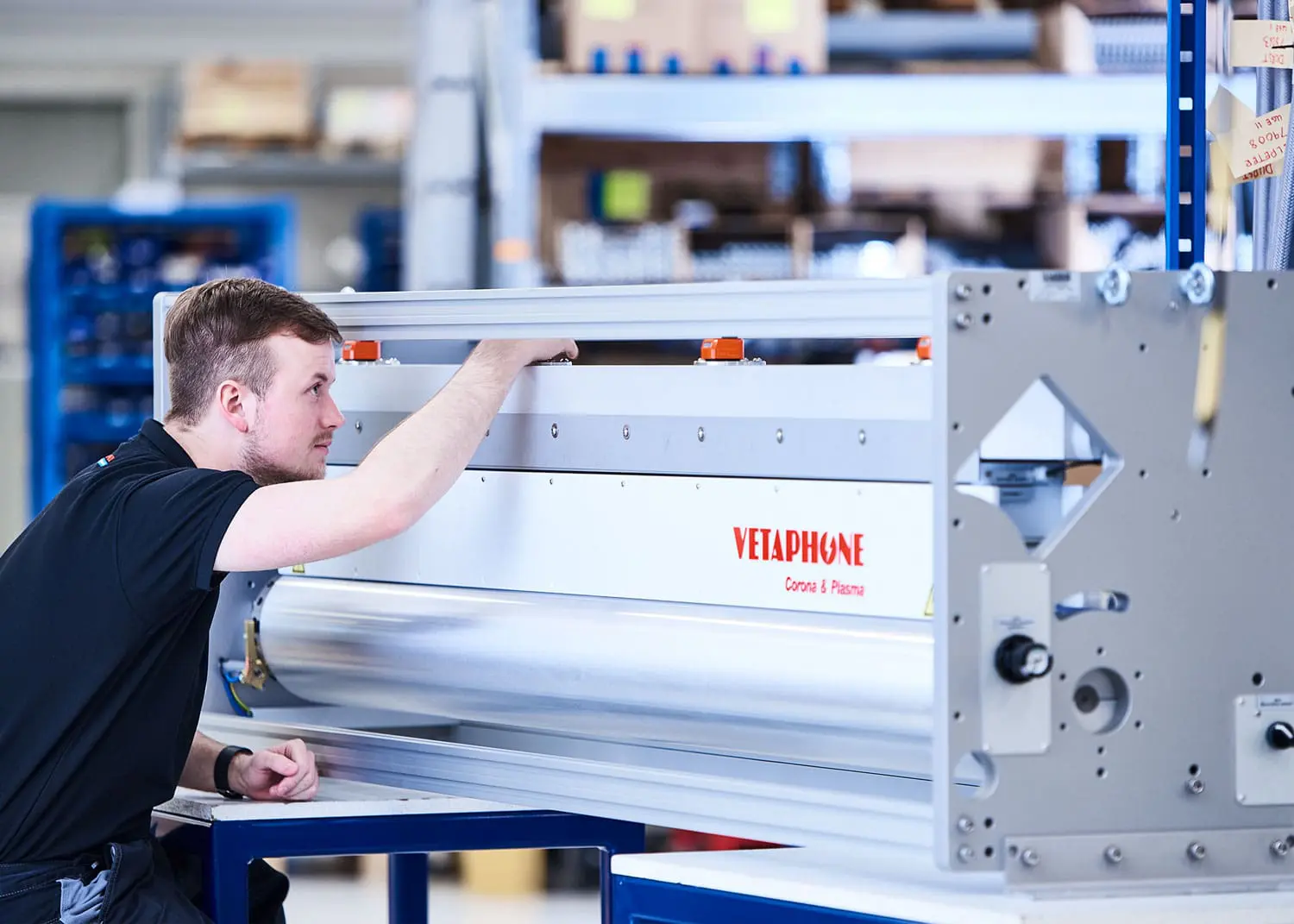 Vetaphone-Production Fabrikation von Geräten für die Corona-Vorbehandlung von Vetaphone