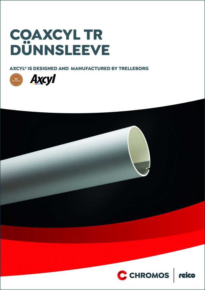 AXCYL Sleeve Technologie 6 AXCYL Sleeve Technologie Flexodruck