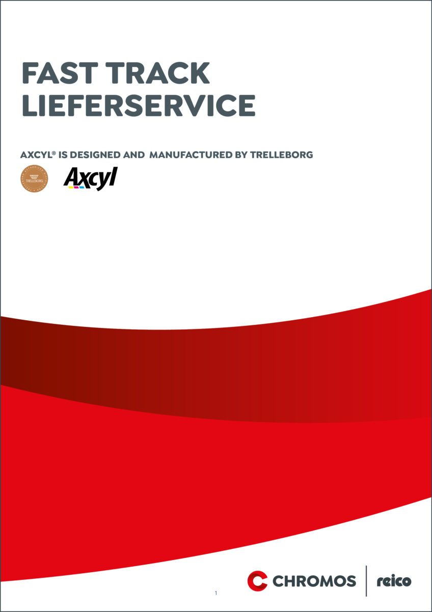 AXCYL Sleeve Technologie 7 AXCYL Sleeve Technologie Flexodruck