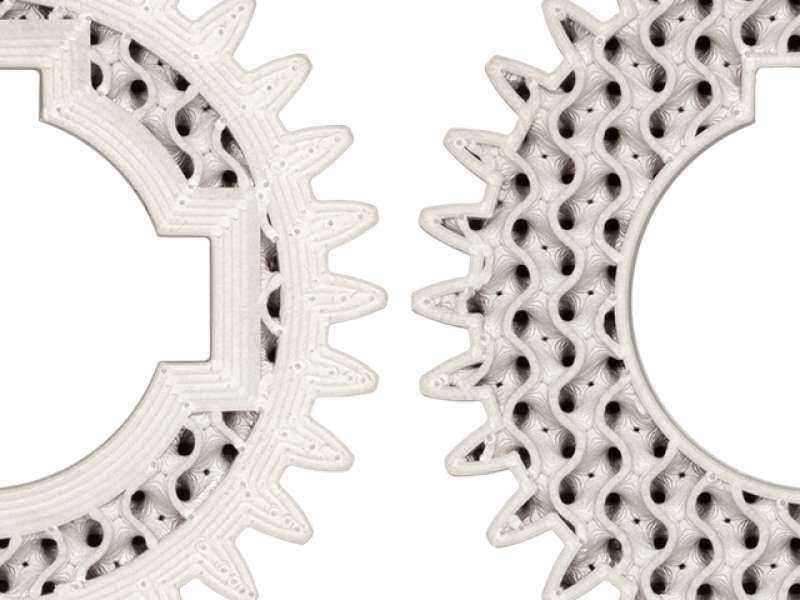 Desktop Metal Studio System 2 5 printed gears