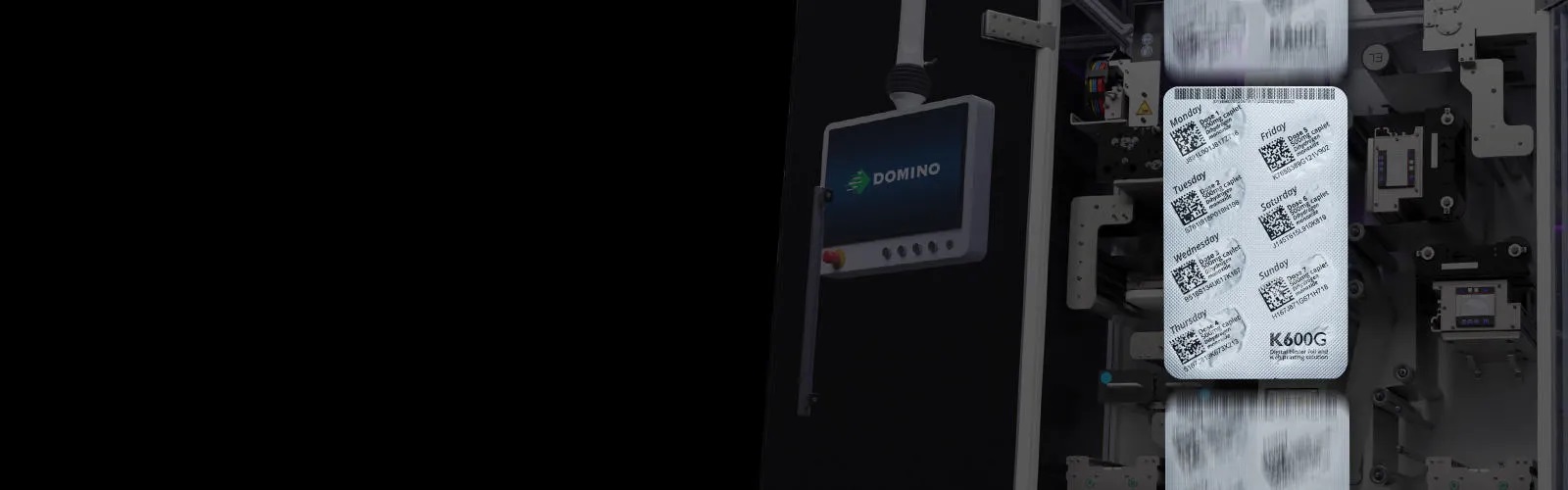Domino K600G | Speziallösung für Blisterverpackungen 7 Domino K600G | Speziallösung für Blisterverpackungen