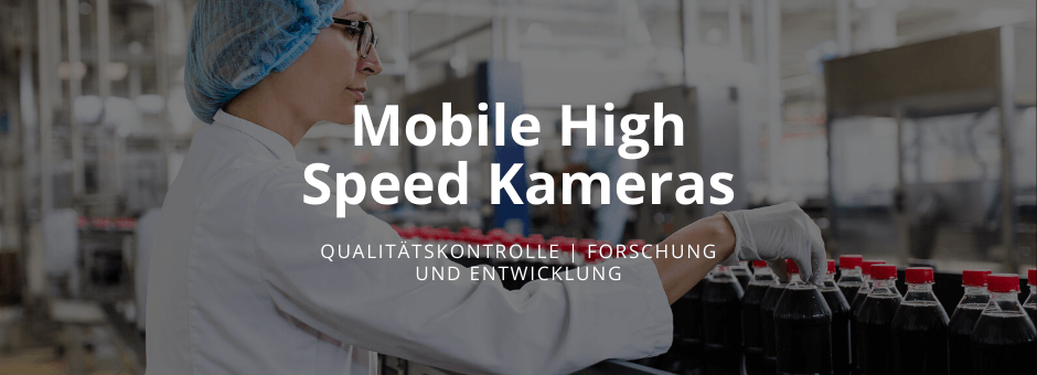 Soluzioni di telecamere mobili ad alta velocità per molte applicazioni Alta velocità