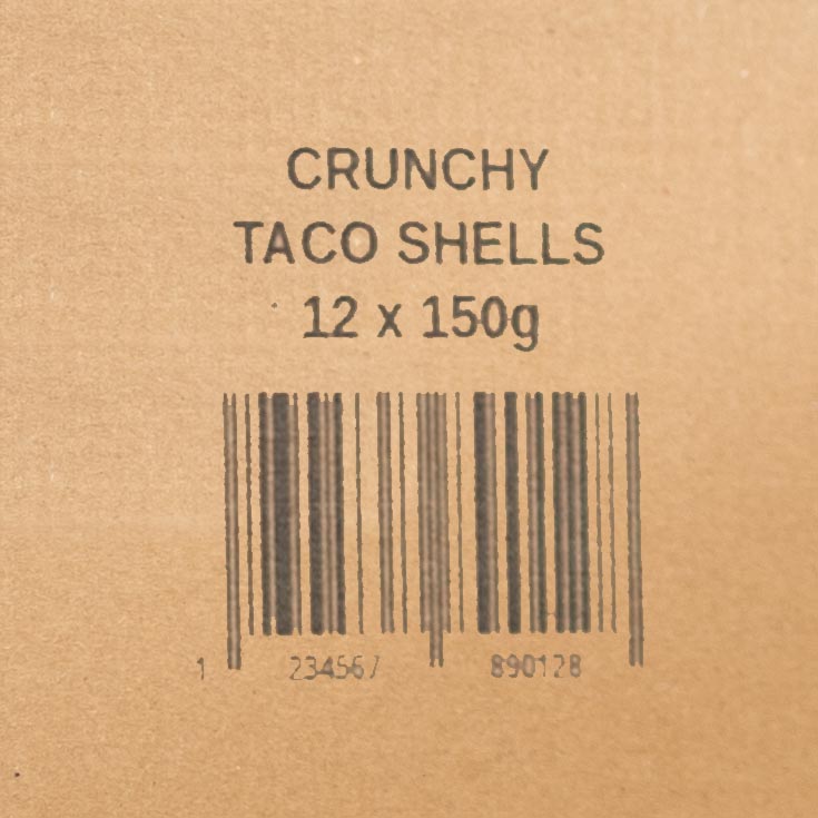 drop on demand Labeling cardboard packaging