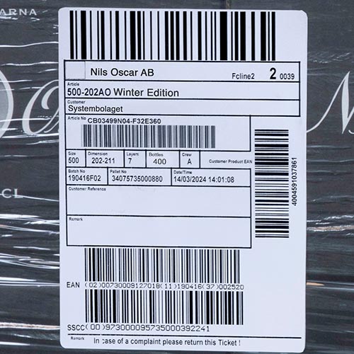 etikettieren beispiel 3 Automatic labeling of packaging