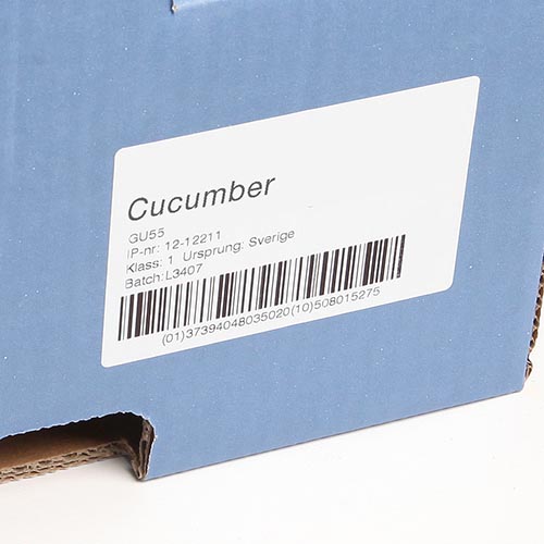 Automatic labeling of packaging