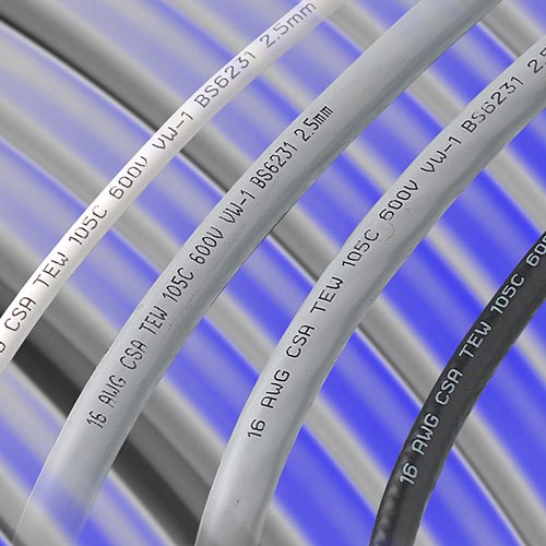 Kabel, Rohre und Extrusionsprodukte kennzeichnen