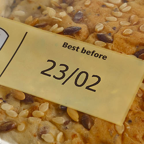 Labeling film packaging