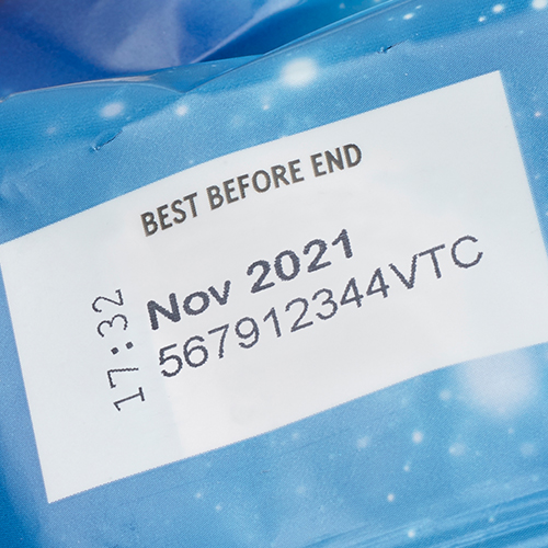Labeling film packaging