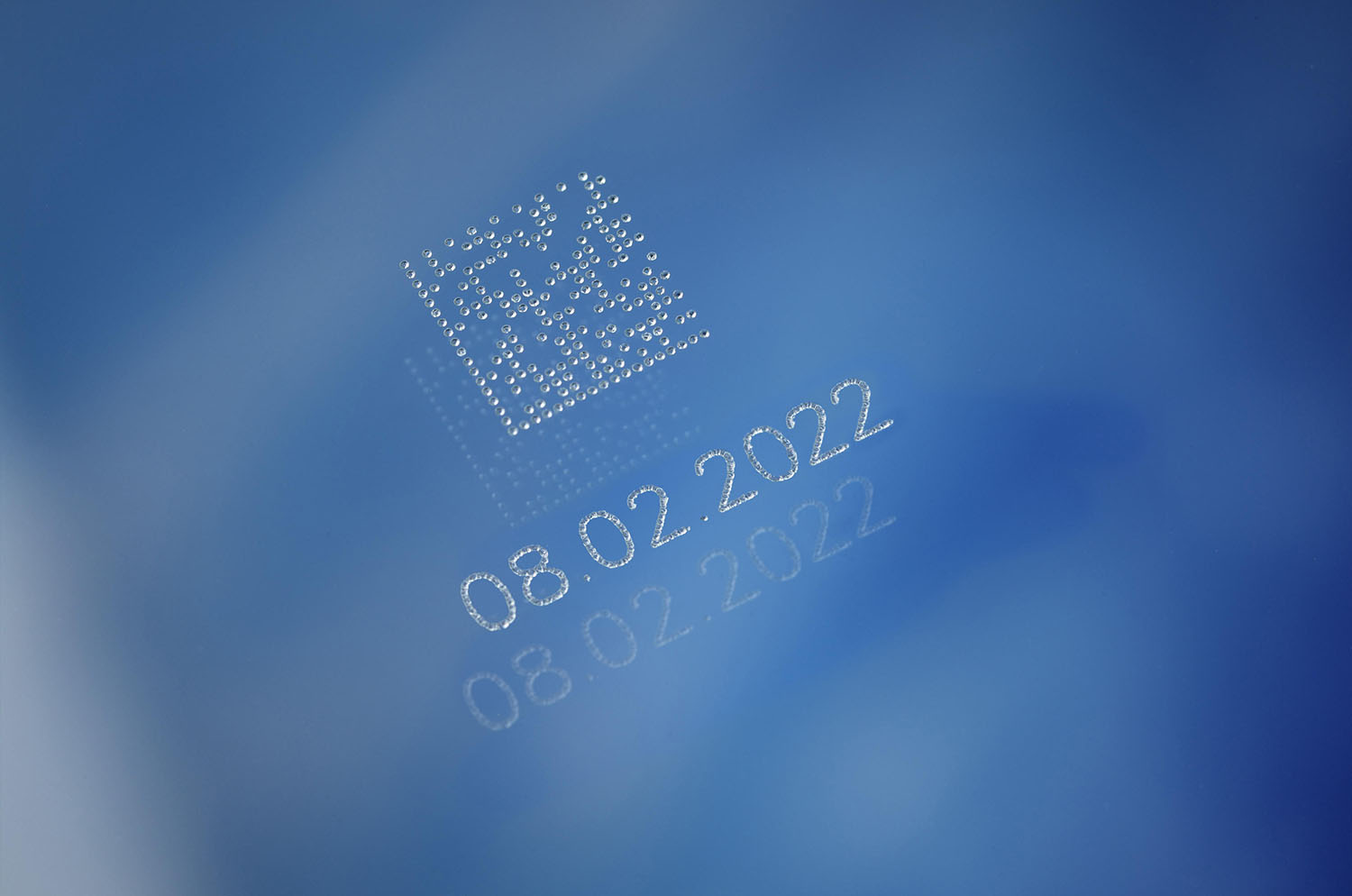 glas laser markierung Marking on glass