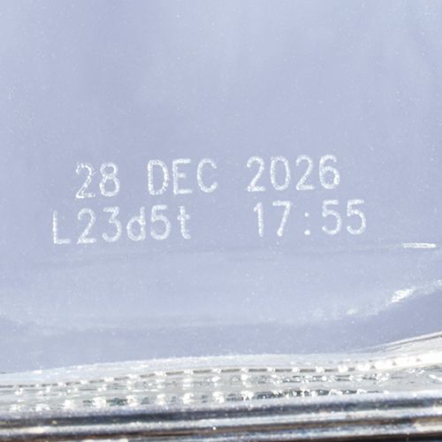 Marking on glass
