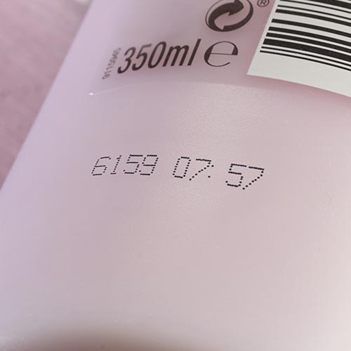 Labeling plastic and PET bottles