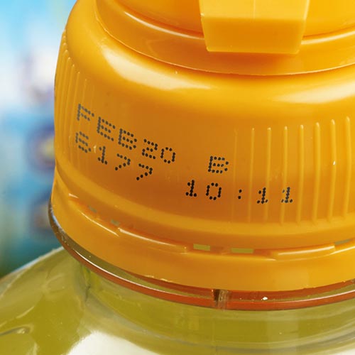 Labeling plastic and PET bottles