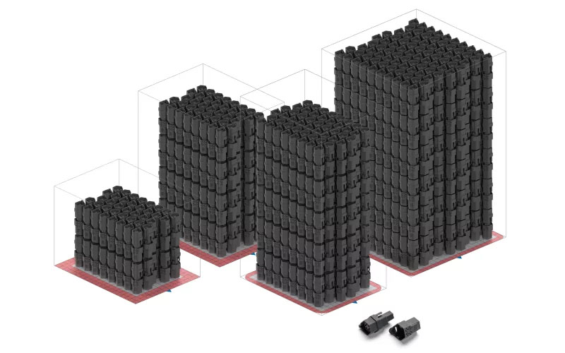 build volume Sinterit Lisa X