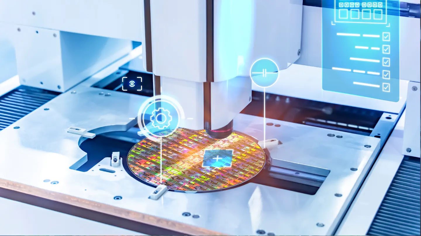 machine vision semiconductor quality control Oberflächeninspektion mit Machine Vision