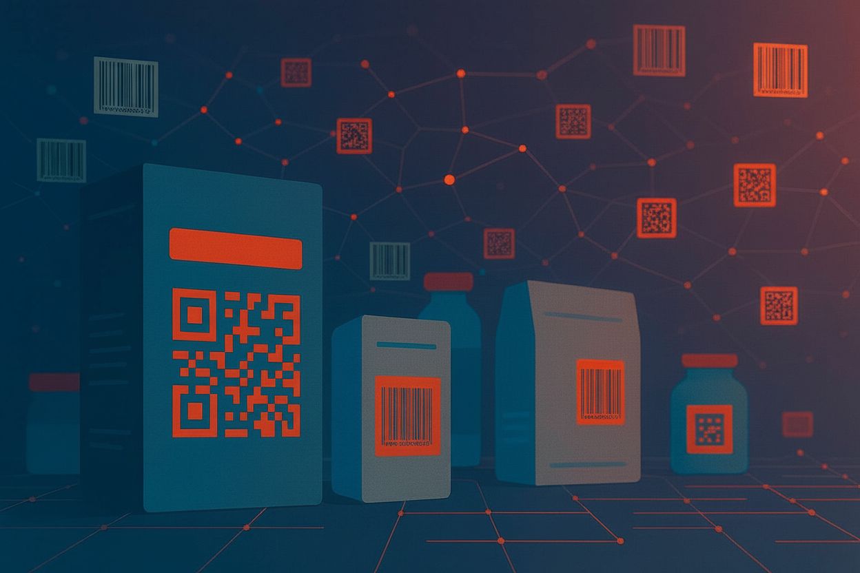 code-überprüfung Ispezione dei codici a barre e dei codici 2D in produzione