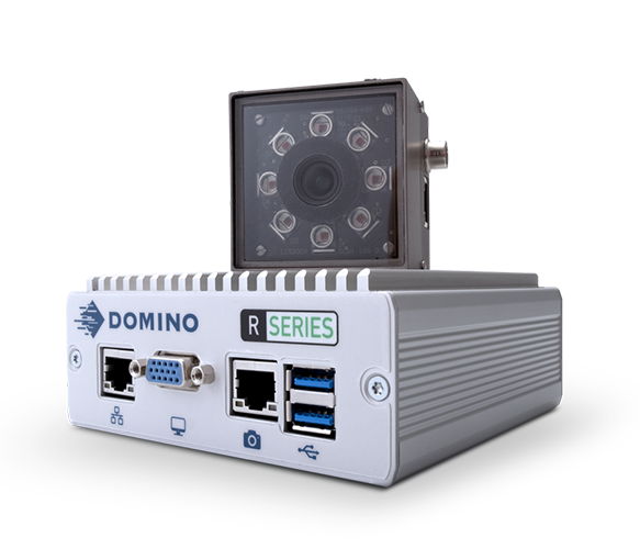 domino r-series Ispezione dei codici a barre e dei codici 2D in produzione